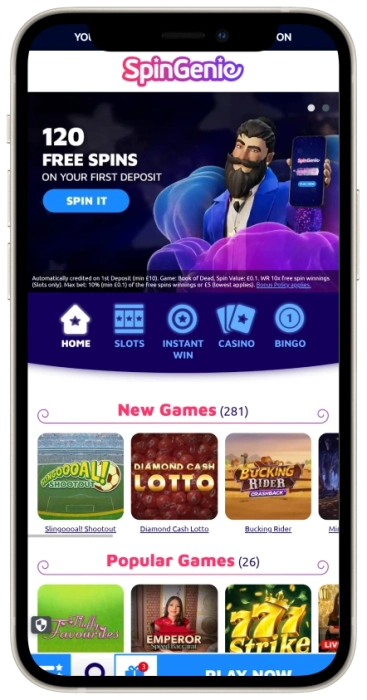 SpinGenie Mobile App